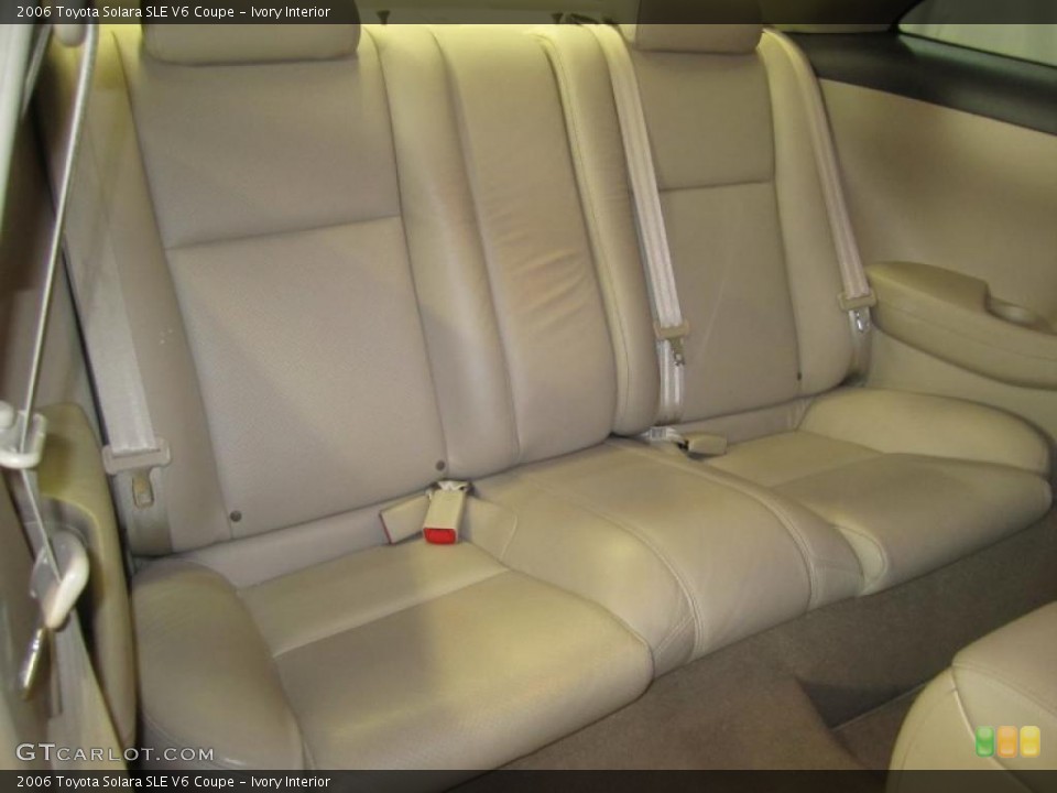 Ivory Interior Photo for the 2006 Toyota Solara SLE V6 Coupe #40763511