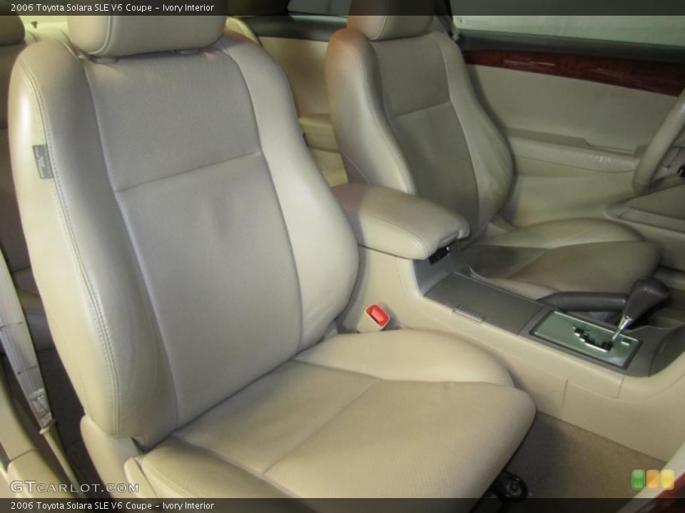 Ivory Interior Photo for the 2006 Toyota Solara SLE V6 Coupe #40763519