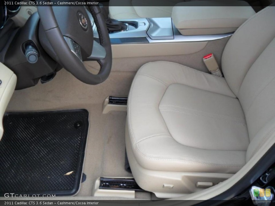 Cashmere/Cocoa Interior Photo for the 2011 Cadillac CTS 3.6 Sedan #40764371