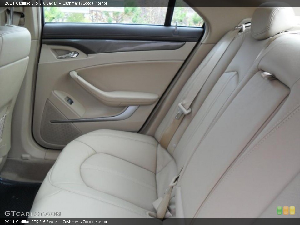 Cashmere/Cocoa Interior Photo for the 2011 Cadillac CTS 3.6 Sedan #40764492