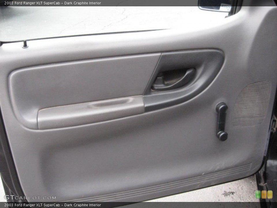 Dark Graphite Interior Door Panel for the 2003 Ford Ranger XLT SuperCab #40764519
