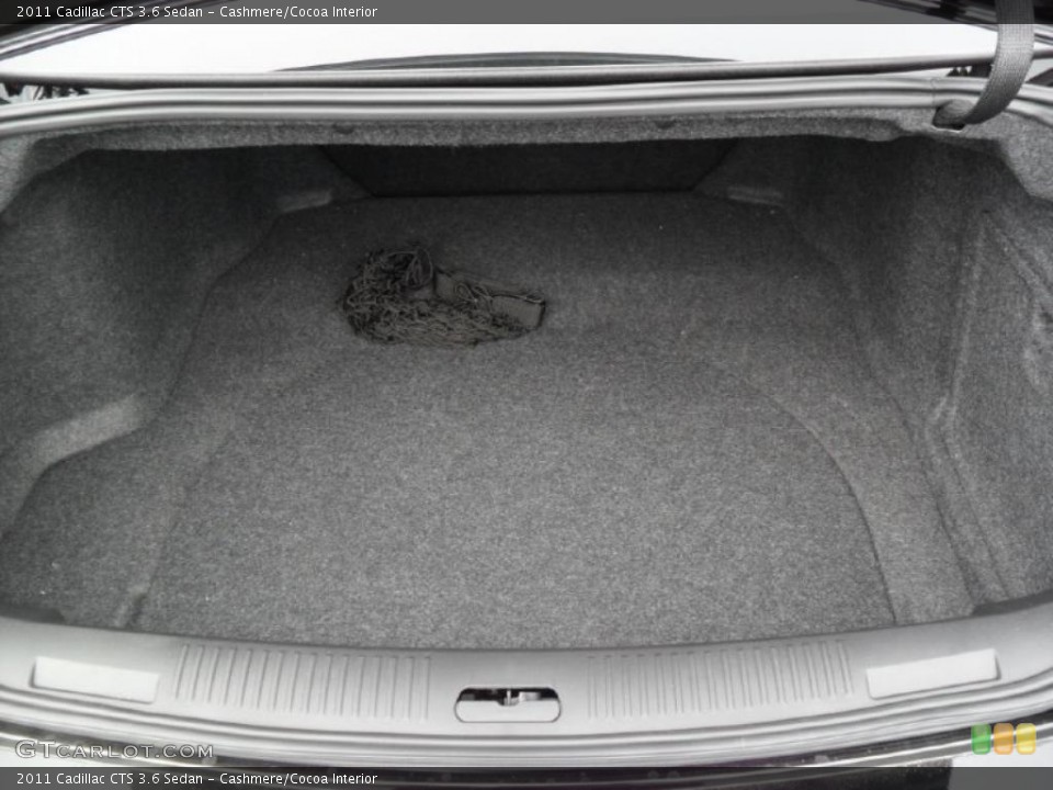 Cashmere/Cocoa Interior Trunk for the 2011 Cadillac CTS 3.6 Sedan #40764539