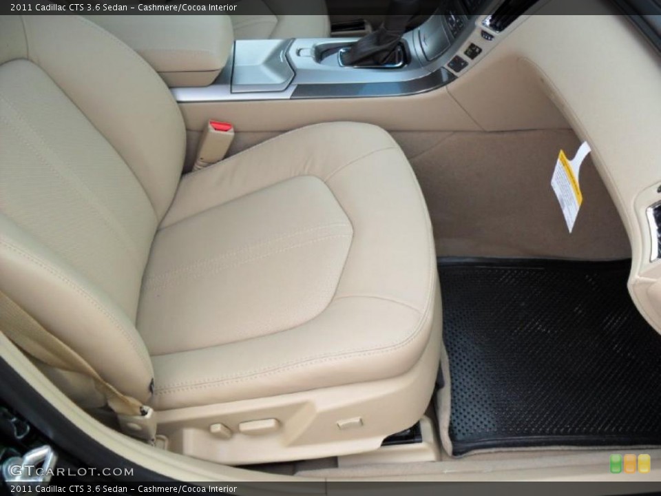 Cashmere/Cocoa Interior Photo for the 2011 Cadillac CTS 3.6 Sedan #40764563
