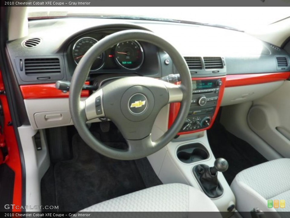 Gray Interior Prime Interior for the 2010 Chevrolet Cobalt XFE Coupe #40766547