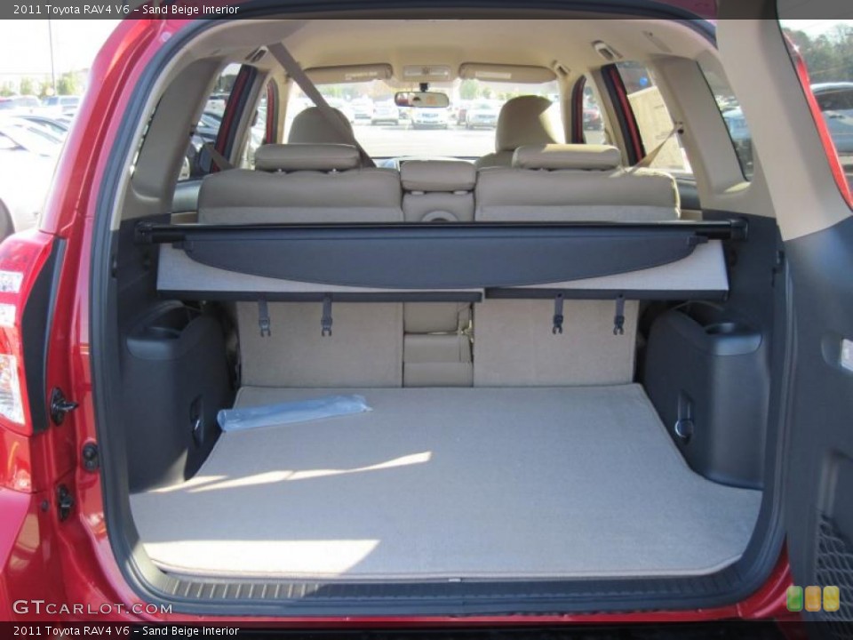 Sand Beige Interior Trunk for the 2011 Toyota RAV4 V6 #40768135