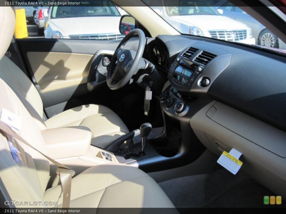 Sand Beige Interior Photo for the 2011 Toyota RAV4 V6 #40768163