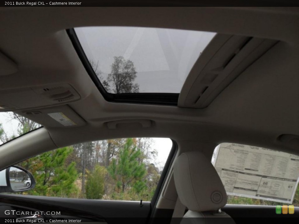Cashmere Interior Sunroof for the 2011 Buick Regal CXL #40768527