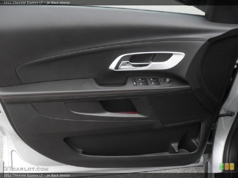 Jet Black Interior Door Panel for the 2011 Chevrolet Equinox LT #40769555