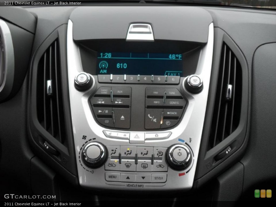 Jet Black Interior Controls for the 2011 Chevrolet Equinox LT #40769595