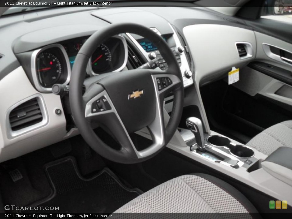 Light Titanium/Jet Black Interior Prime Interior for the 2011 Chevrolet Equinox LT #40770119