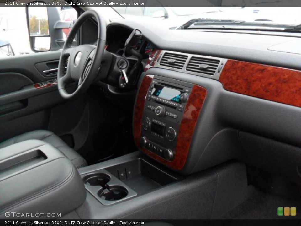 Ebony Interior Dashboard for the 2011 Chevrolet Silverado 3500HD LTZ Crew Cab 4x4 Dually #40770427