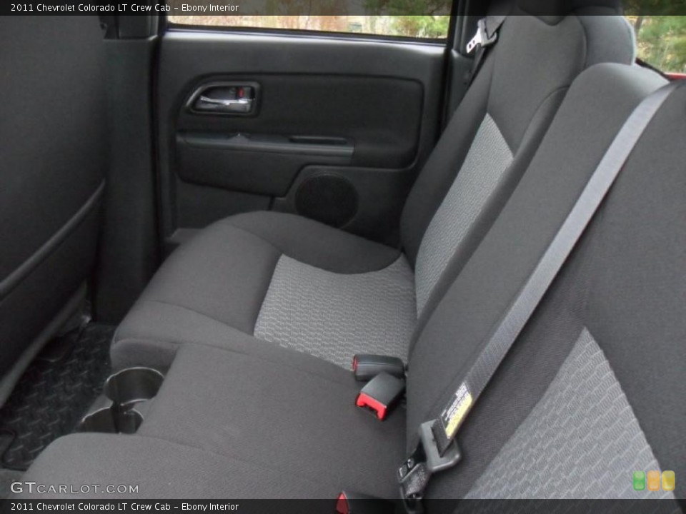 Ebony Interior Photo for the 2011 Chevrolet Colorado LT Crew Cab #40772947