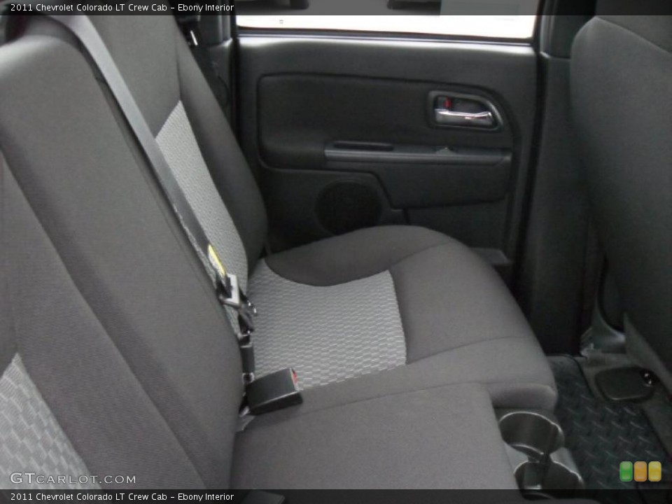 Ebony Interior Photo for the 2011 Chevrolet Colorado LT Crew Cab #40773067