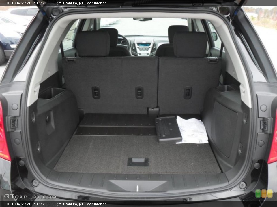 Light Titanium/Jet Black Interior Trunk for the 2011 Chevrolet Equinox LS #40773459