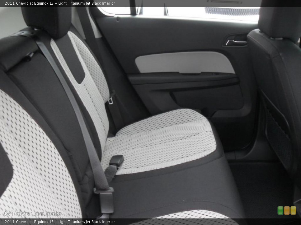 Light Titanium/Jet Black Interior Photo for the 2011 Chevrolet Equinox LS #40773475