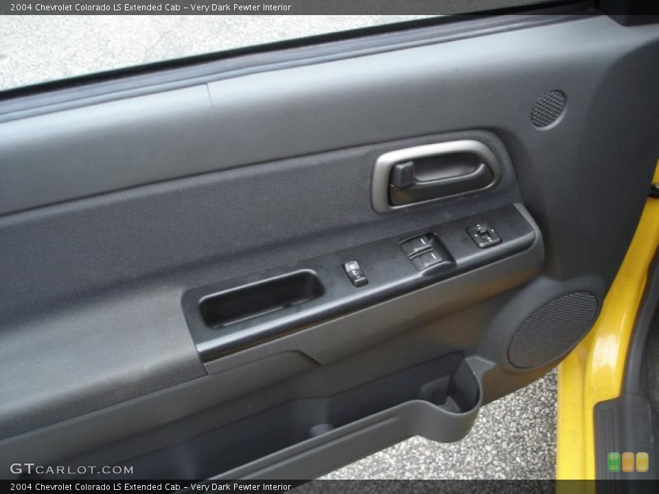Very Dark Pewter Interior Door Panel for the 2004 Chevrolet Colorado LS Extended Cab #40773911