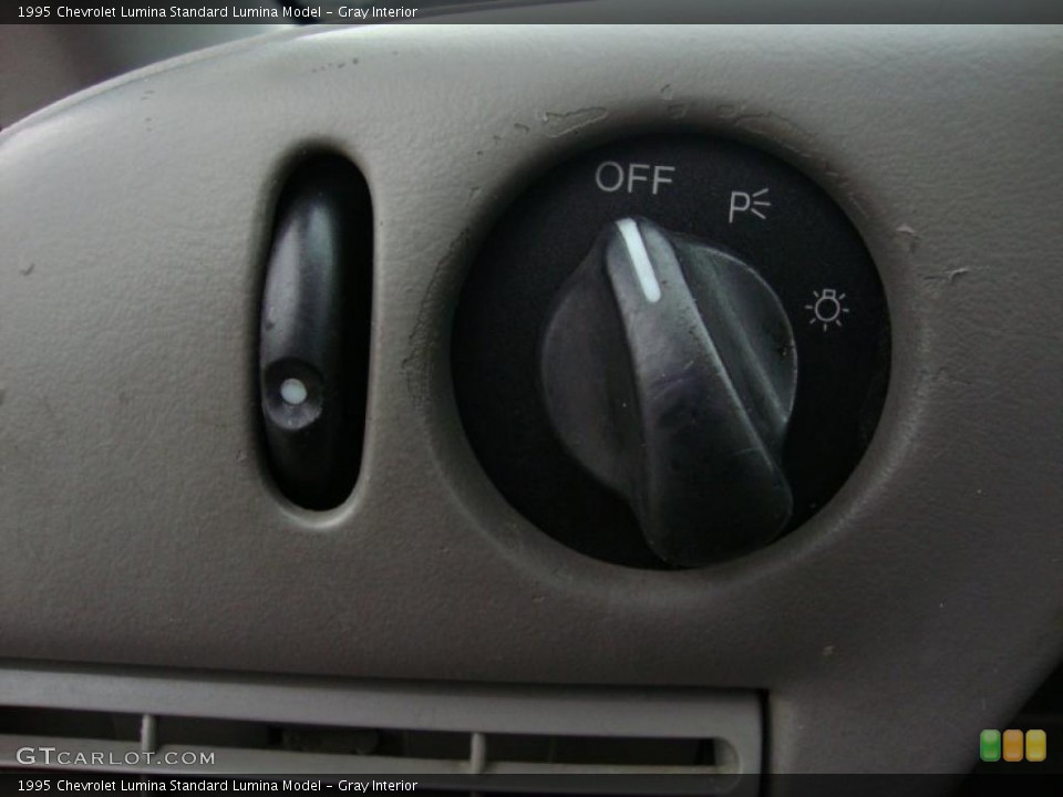 Gray Interior Controls for the 1995 Chevrolet Lumina  #40774023