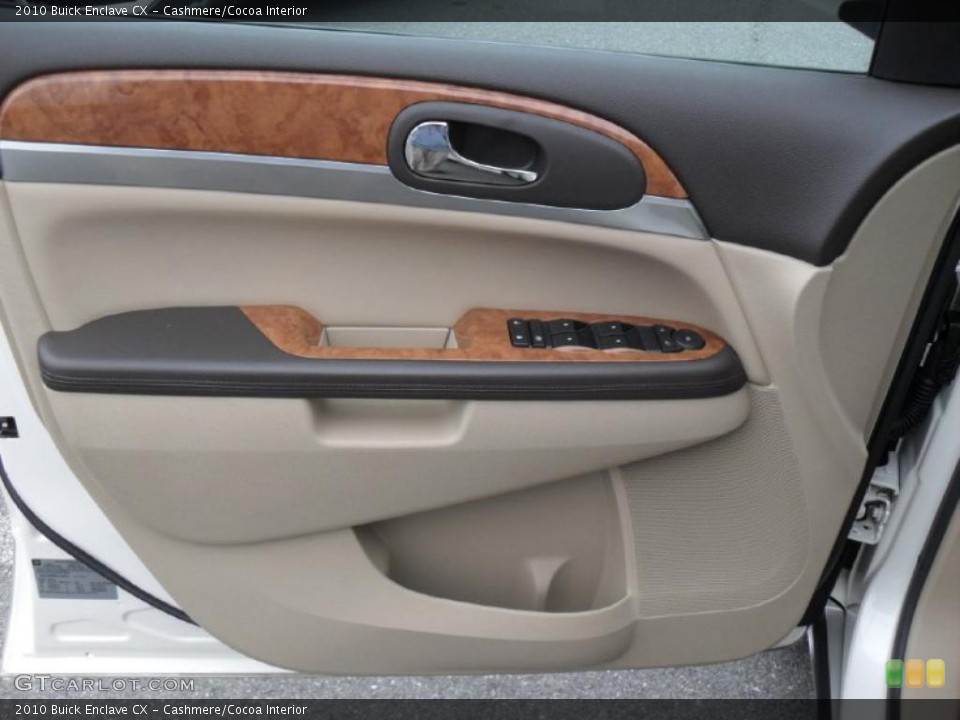 Cashmere/Cocoa Interior Door Panel for the 2010 Buick Enclave CX #40774527