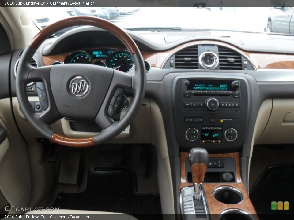 Cashmere/Cocoa Interior Dashboard for the 2010 Buick Enclave CX #40774627