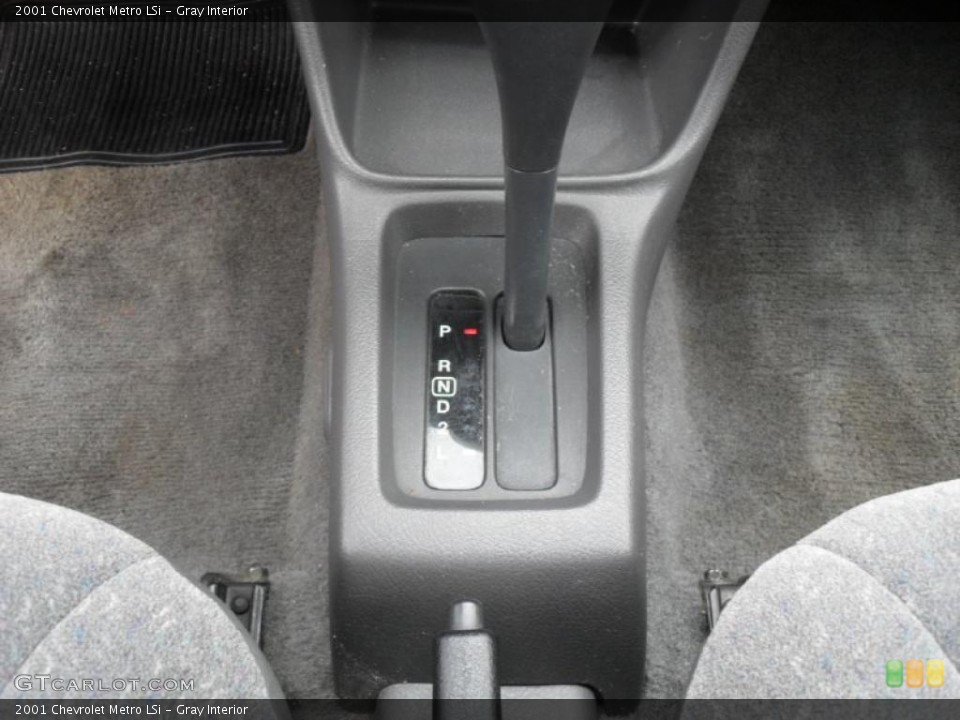 Gray Interior Transmission for the 2001 Chevrolet Metro LSi #40775407