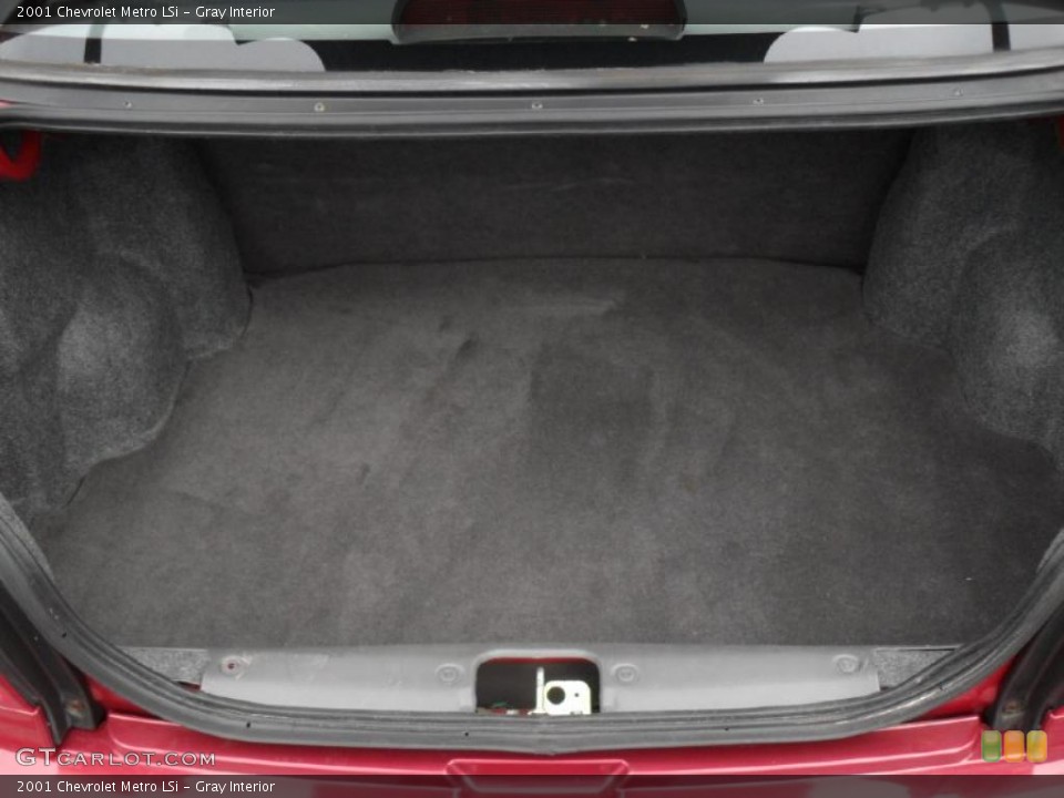 Gray Interior Trunk for the 2001 Chevrolet Metro LSi #40775419