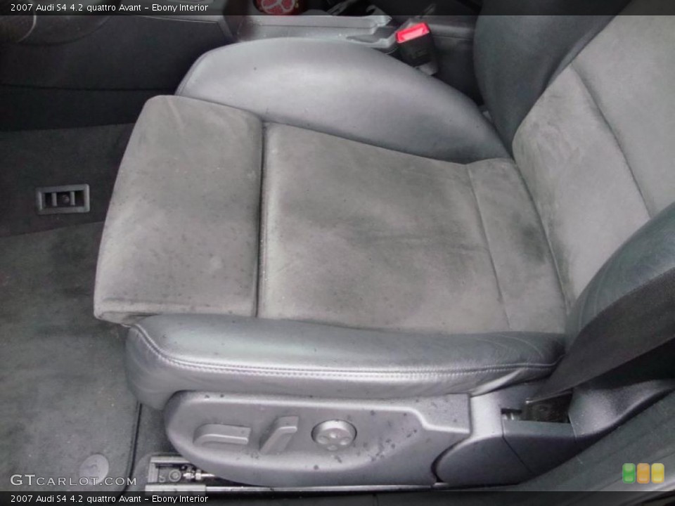 Ebony Interior Photo for the 2007 Audi S4 4.2 quattro Avant #40776235
