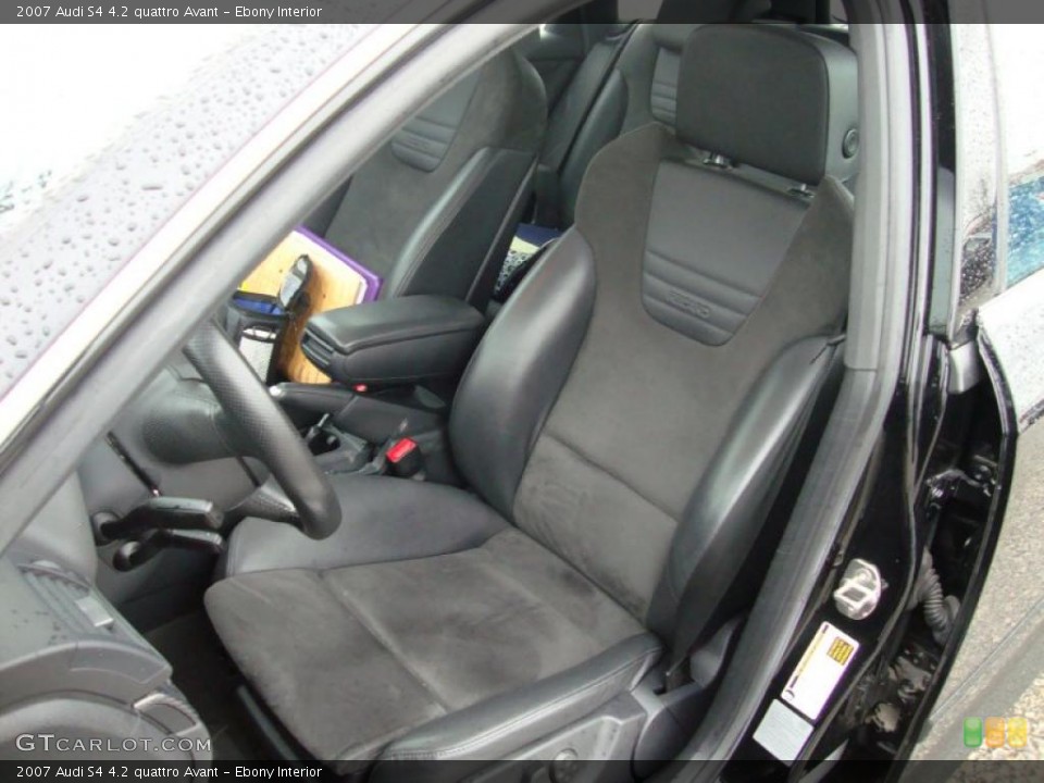 Ebony Interior Photo for the 2007 Audi S4 4.2 quattro Avant #40776271
