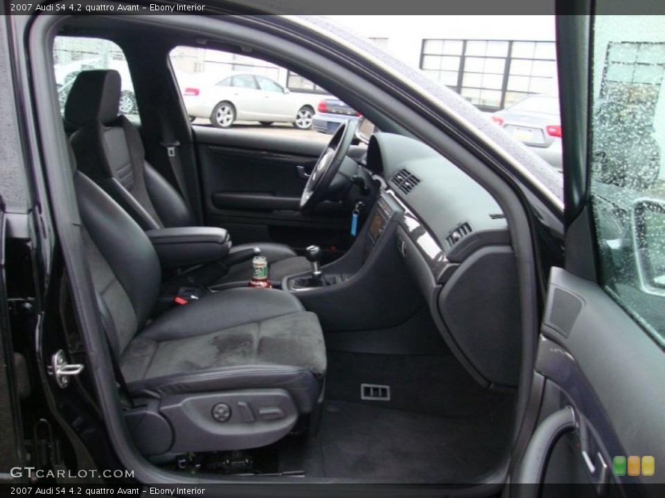 Ebony Interior Photo for the 2007 Audi S4 4.2 quattro Avant #40776323