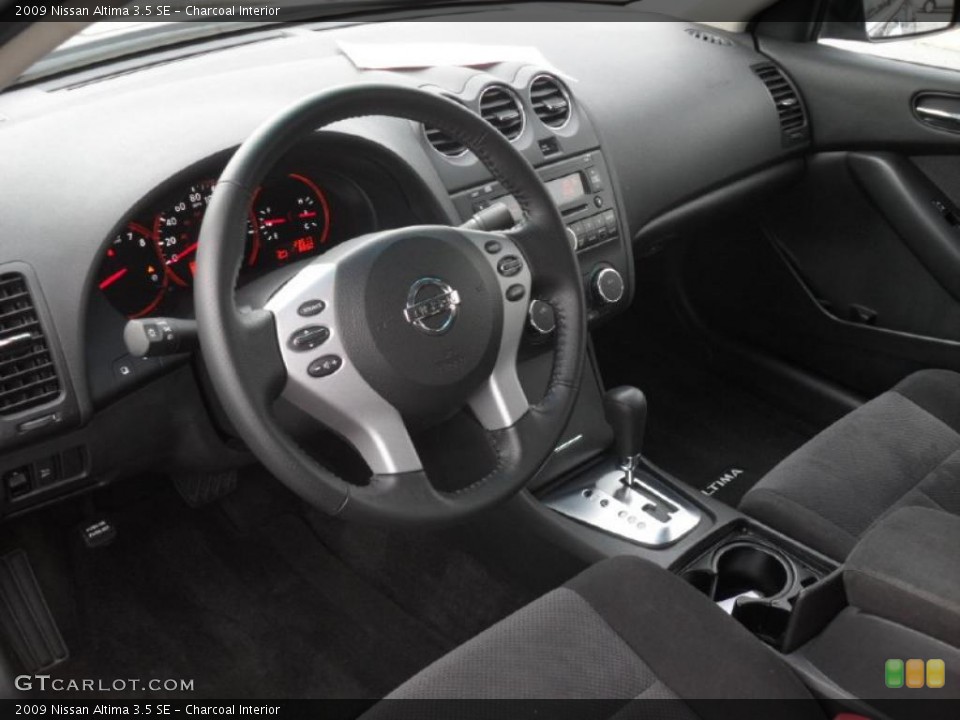 Charcoal Interior Prime Interior for the 2009 Nissan Altima 3.5 SE #40776883