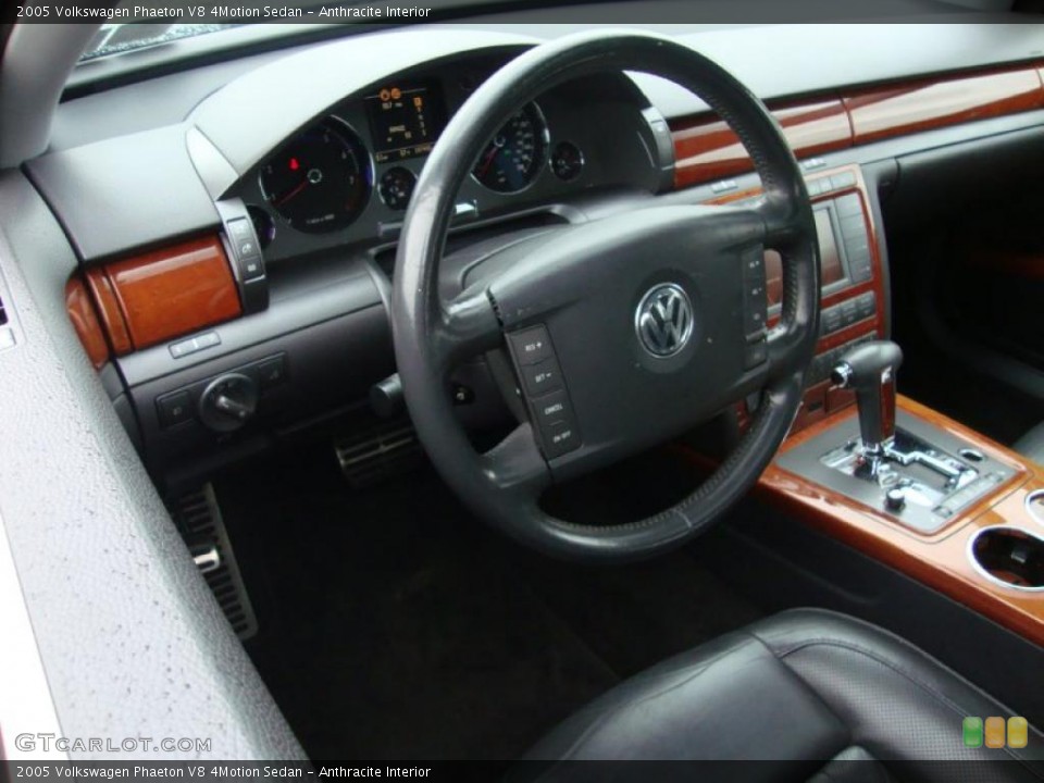 Anthracite Interior Photo for the 2005 Volkswagen Phaeton V8 4Motion Sedan #40777147