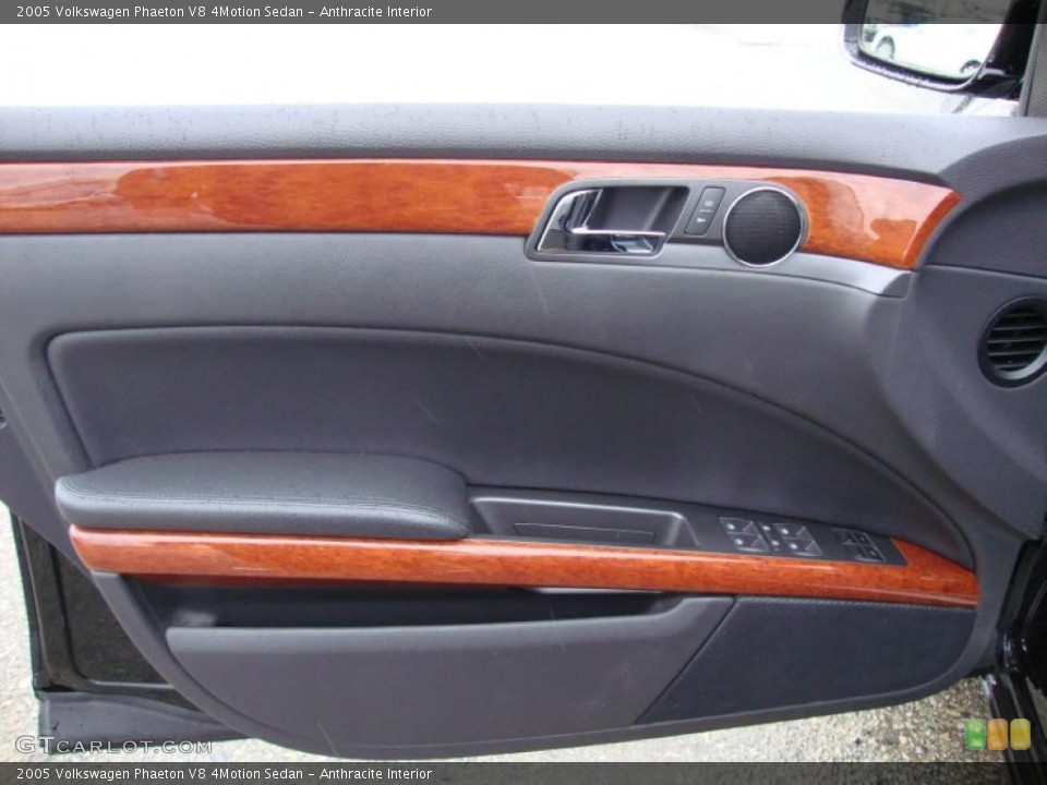 Anthracite Interior Door Panel for the 2005 Volkswagen Phaeton V8 4Motion Sedan #40777187