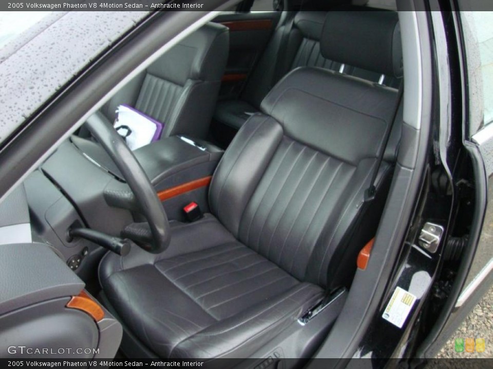 Anthracite Interior Photo for the 2005 Volkswagen Phaeton V8 4Motion Sedan #40777259