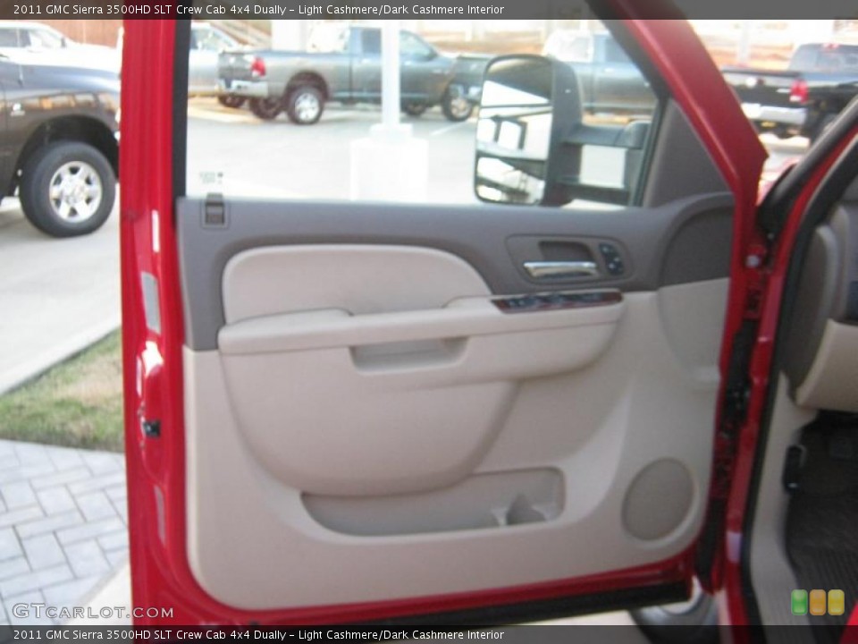 Light Cashmere/Dark Cashmere Interior Door Panel for the 2011 GMC Sierra 3500HD SLT Crew Cab 4x4 Dually #40777515