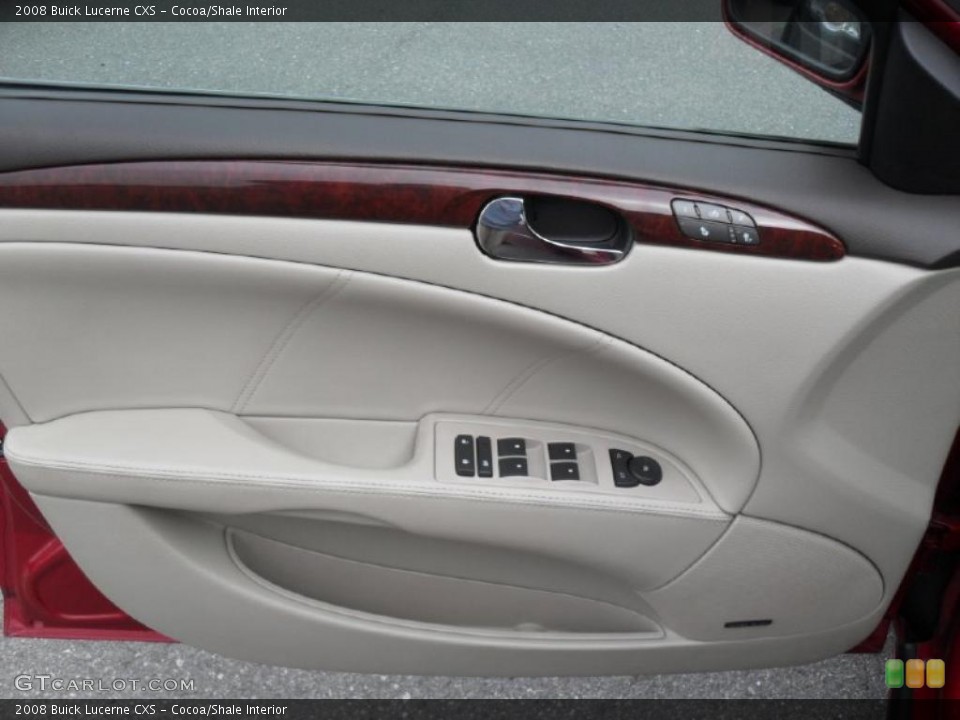 Cocoa/Shale Interior Door Panel for the 2008 Buick Lucerne CXS #40777567