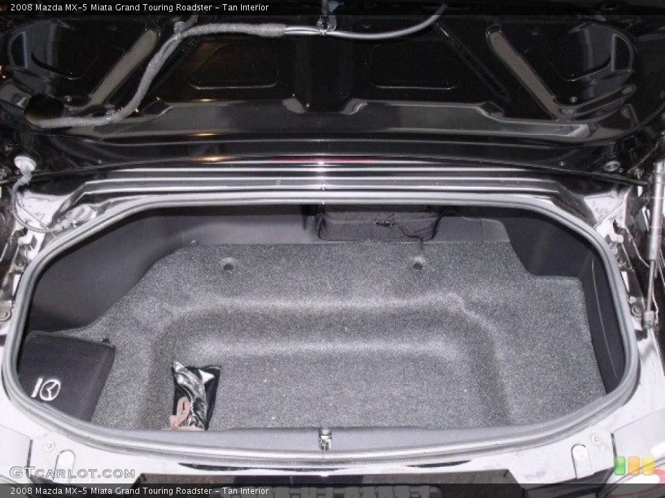 Tan Interior Trunk for the 2008 Mazda MX-5 Miata Grand Touring Roadster #40779515