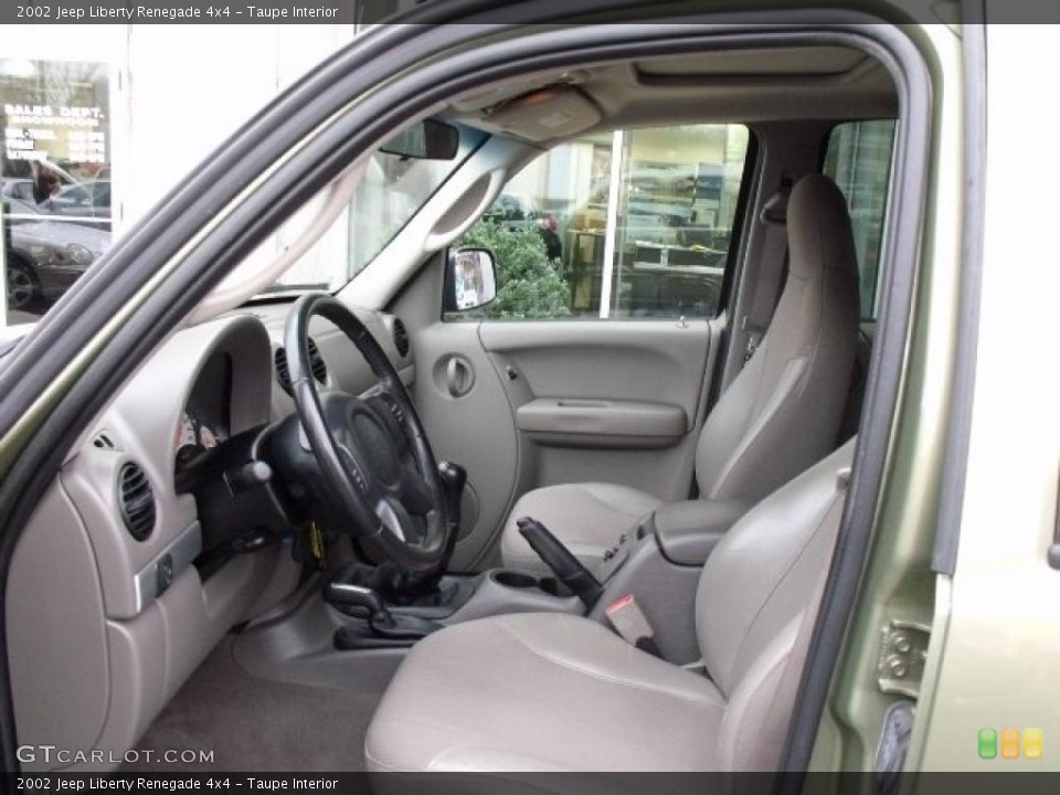 Taupe Interior Photo for the 2002 Jeep Liberty Renegade 4x4 #40780371