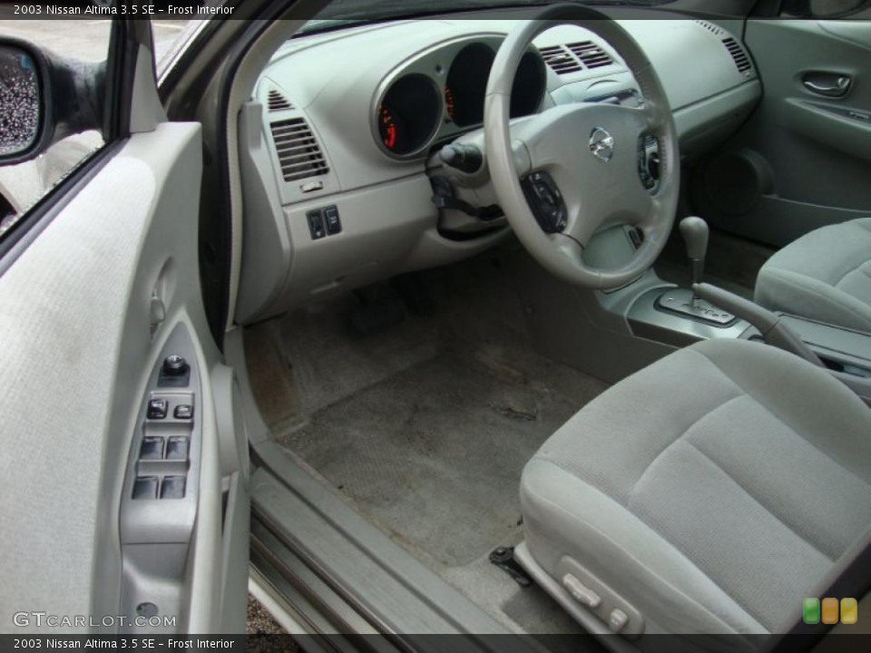 Frost Interior Prime Interior for the 2003 Nissan Altima 3.5 SE #40780551