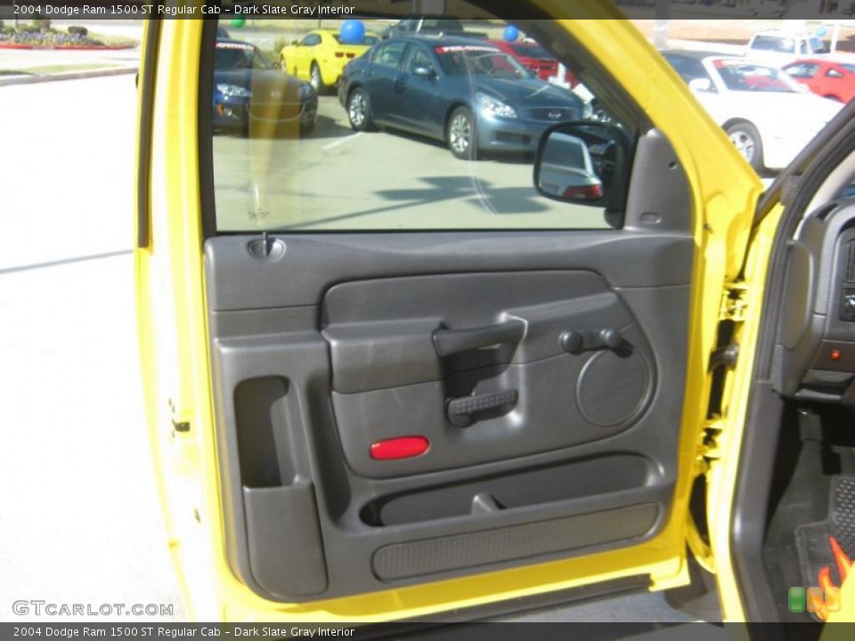 Dark Slate Gray Interior Door Panel for the 2004 Dodge Ram 1500 ST Regular Cab #40780815
