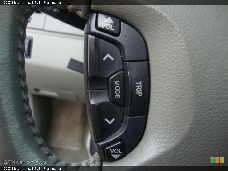 Frost Interior Controls for the 2003 Nissan Altima 3.5 SE #40781219