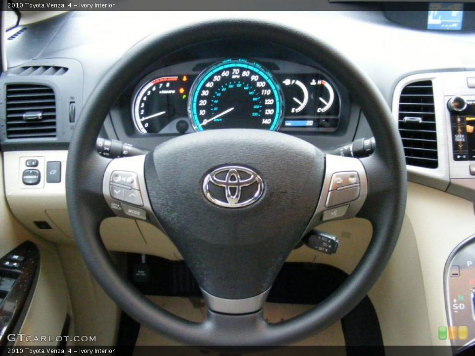 Ivory Interior Steering Wheel for the 2010 Toyota Venza I4 #40783275