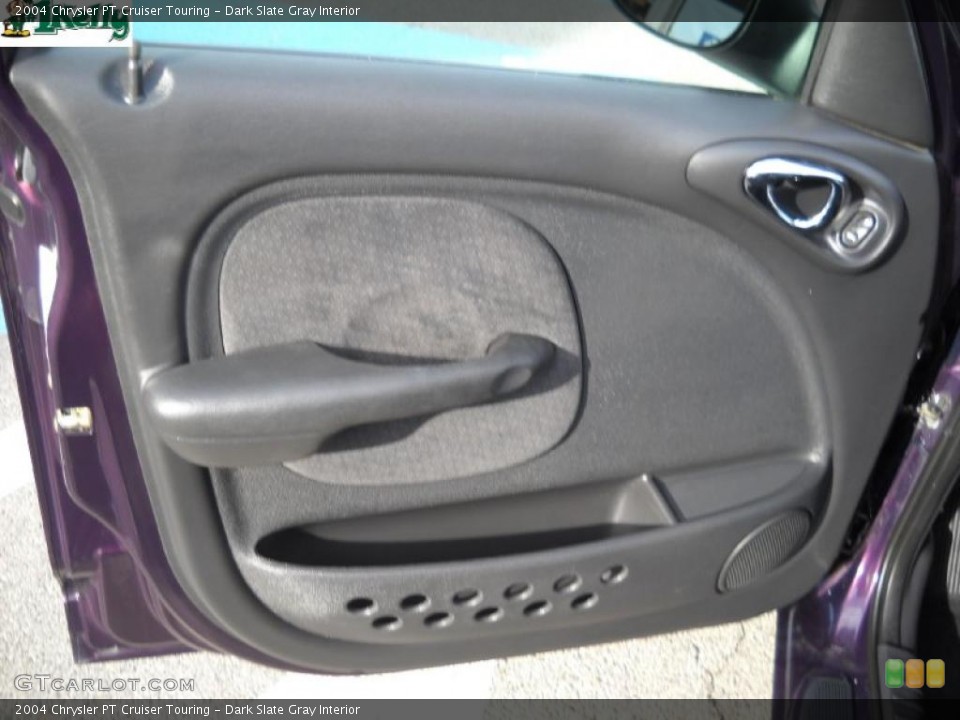 Dark Slate Gray Interior Door Panel for the 2004 Chrysler PT Cruiser Touring #40784047