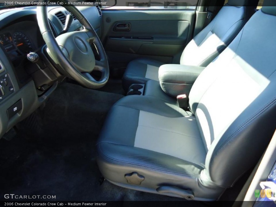 Medium Pewter Interior Photo for the 2006 Chevrolet Colorado Crew Cab #40784923