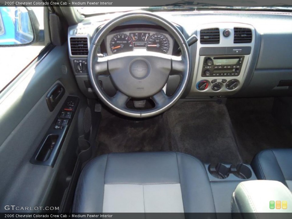 Medium Pewter Interior Dashboard for the 2006 Chevrolet Colorado Crew Cab #40784983