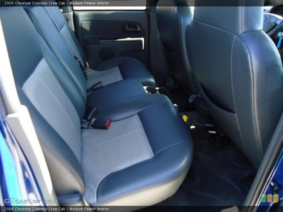 Medium Pewter Interior Photo for the 2006 Chevrolet Colorado Crew Cab #40785079