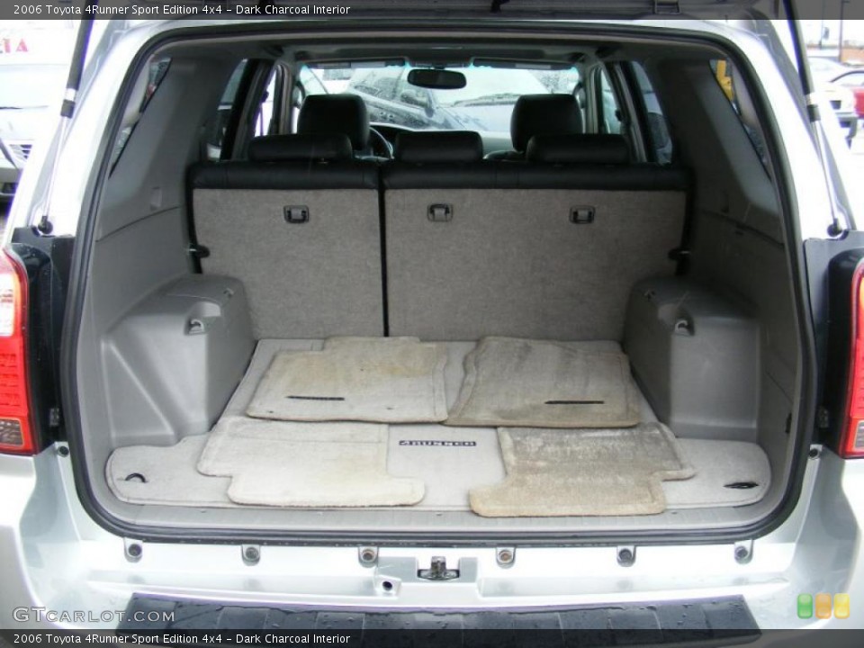 Dark Charcoal Interior Trunk for the 2006 Toyota 4Runner Sport Edition 4x4 #40785143