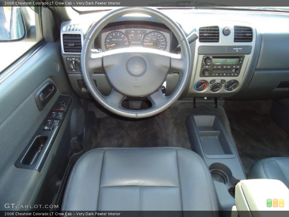 Very Dark Pewter Interior Dashboard for the 2006 Chevrolet Colorado LT Crew Cab #40785527