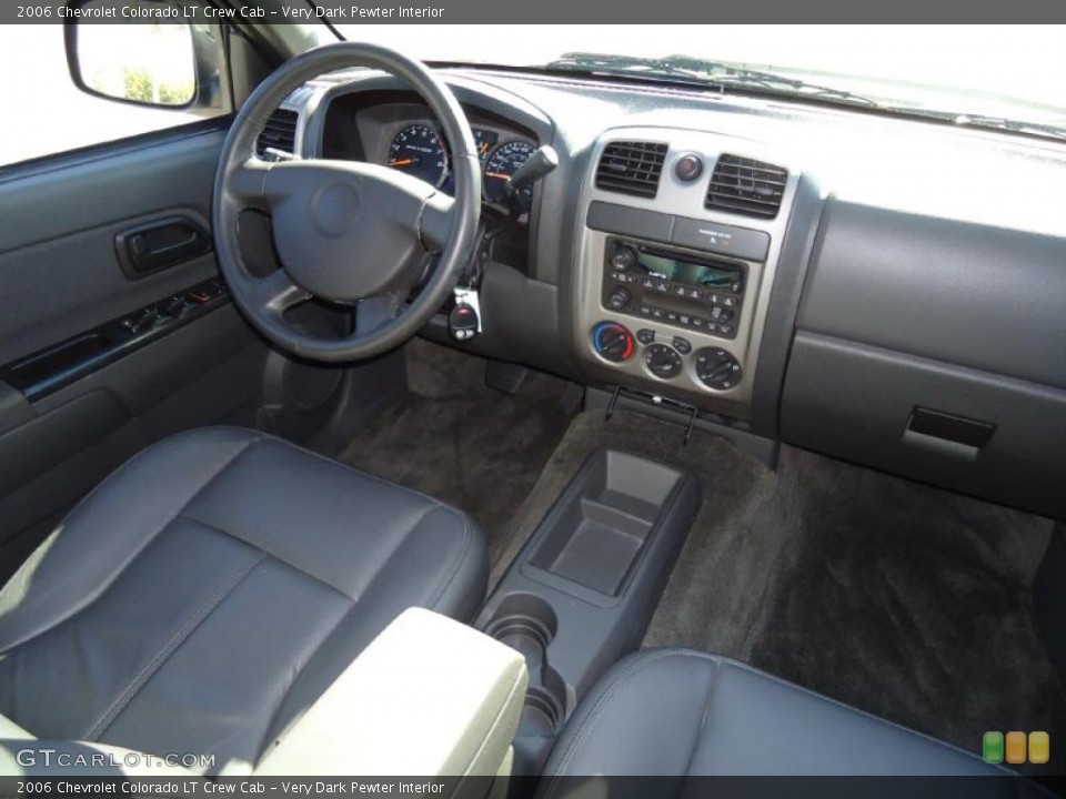 Very Dark Pewter Interior Dashboard for the 2006 Chevrolet Colorado LT Crew Cab #40785647