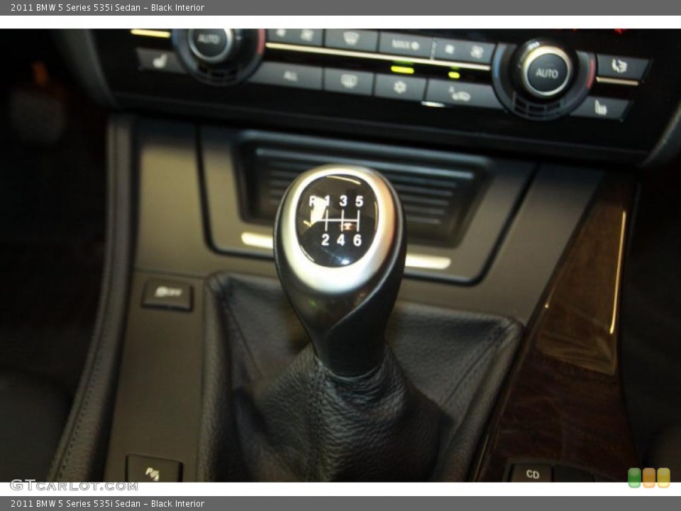 Black Interior Transmission for the 2011 BMW 5 Series 535i Sedan #40786515