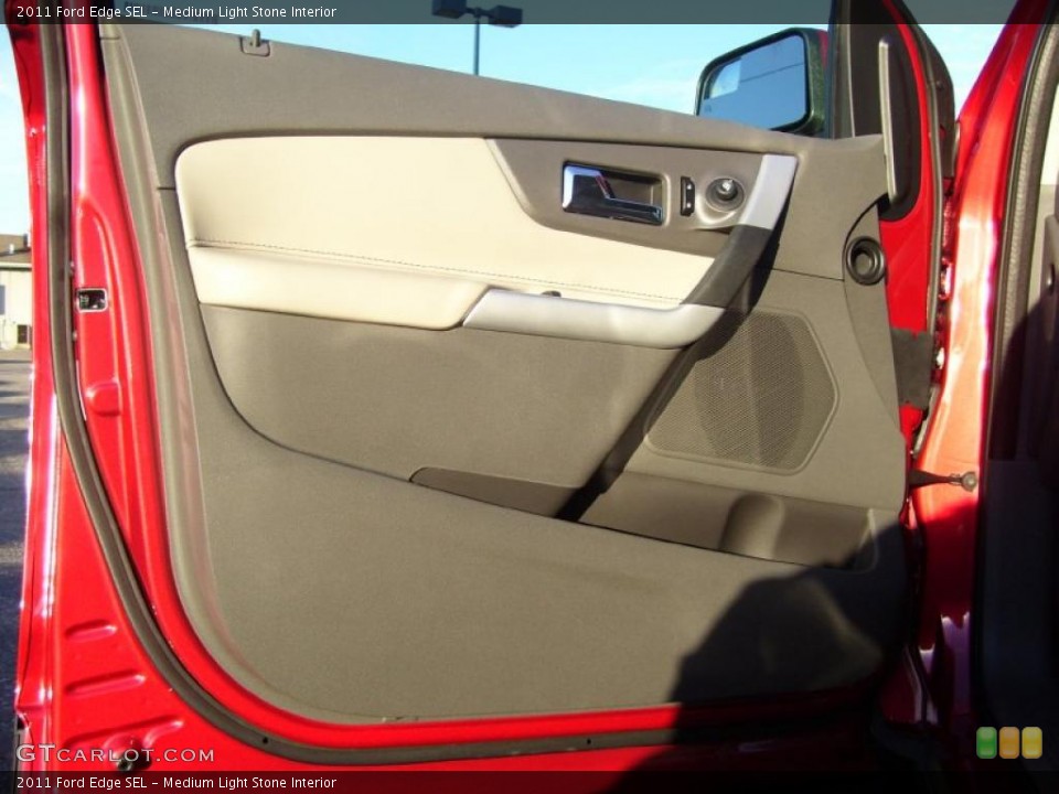 Medium Light Stone Interior Door Panel for the 2011 Ford Edge SEL #40787211