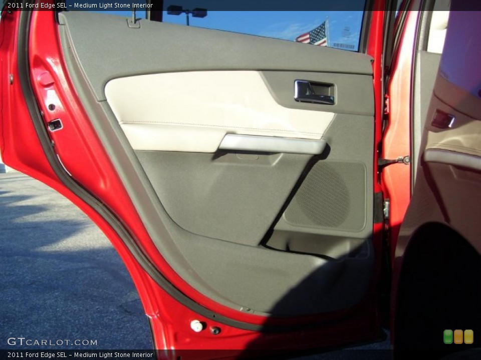 Medium Light Stone Interior Door Panel for the 2011 Ford Edge SEL #40787227